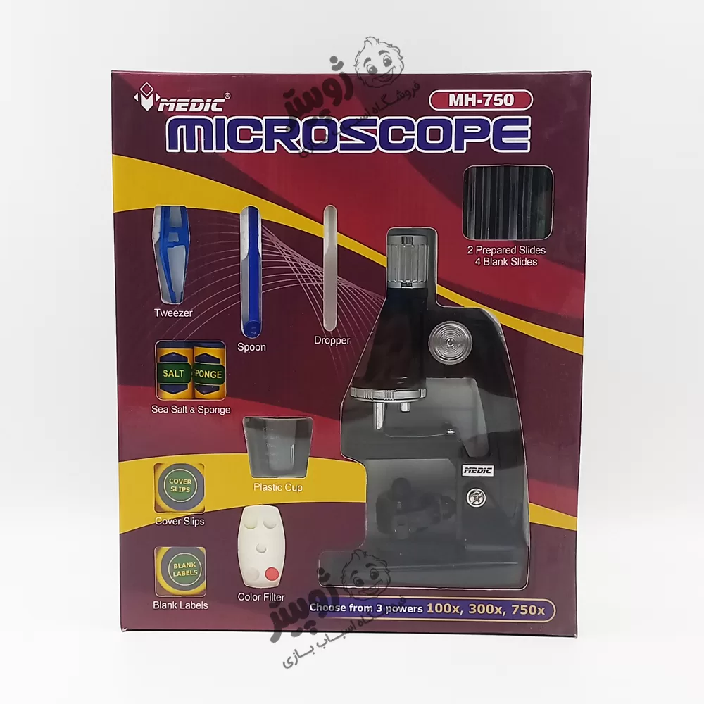 میکروسکوپ x750