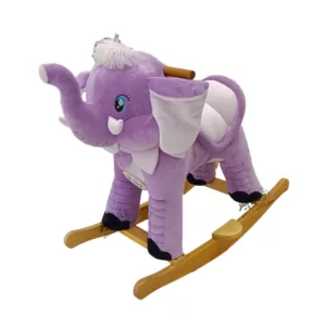 راکر تعادلی کودک مدل فیل صورتی