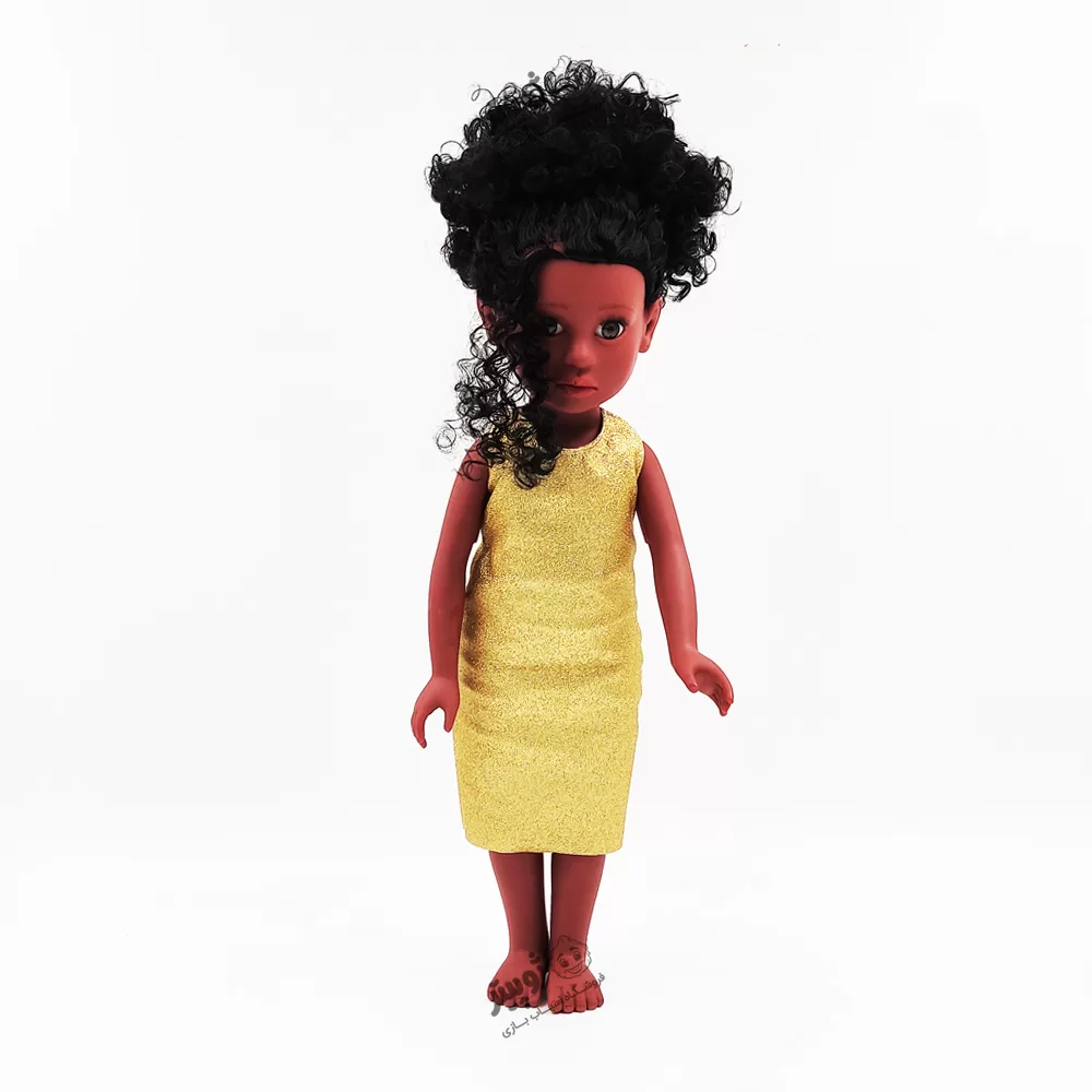 عروسک سیاه پوست فرفری