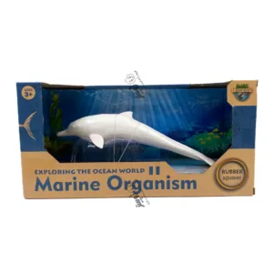 فیگور دلفین سفید لاتکس