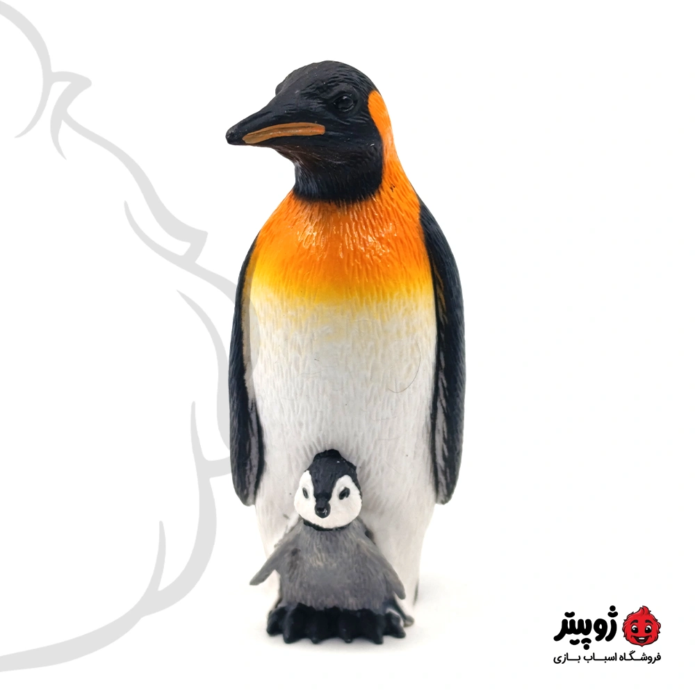فیگور پنگوئن امپراطور با جوجه (3) فیگور پنگوئن امپراطور با جوجه (3)